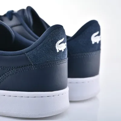 LACOSTE CARNABY SET 224 1 SMA MEN'S NAVY/WHITE SNEAKERS	